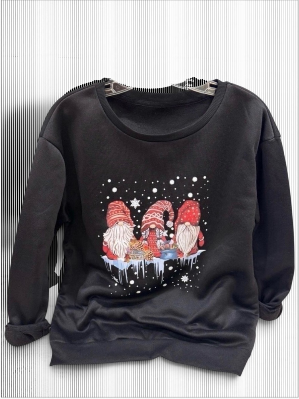 Men's Christmas Gnome Sweatshirt Size Extra Large